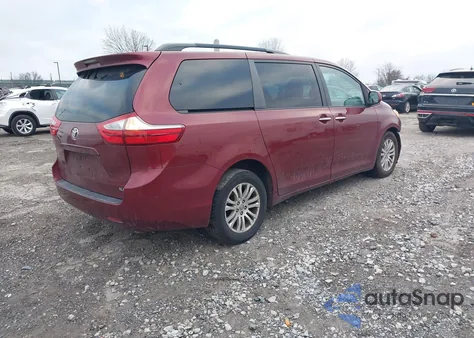 2015 Toyota Sienna Xle 8 Passenger from USA, damaged, VIN 5TDYK3DC0FS661987